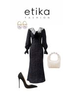 Ospe Fiyonklu Elbise - Görsel 3