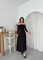 Uras Straplez Elbise - Görsel 2