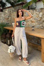 Jasmin Süzüneli Keten Tulum 1280-08 - Görsel 2