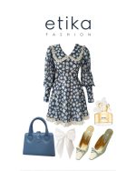 Vero Bebe Yaka Elbise - Görsel 3