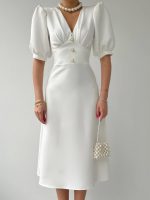 Linda Midi Elbise - Görsel 2