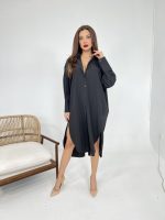 5216 GÖMLEK-SİYAH - Görsel 3