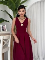 Late Yıldız Detaylı Elbise - Görsel 3