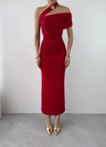 Reta Çapraz Omuz Elbise - Görsel 2