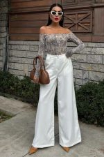 Bol Paça Palazzo Pantolon 0080 - Görsel 2