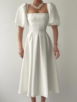 Benjamin Çan Etekli Midi Boy Elbise - Görsel 2