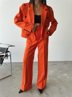 CEKET - PANTOLON TAKIM - Orange - Görsel 3