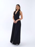 6996 ELBİSE-SİYAH - Görsel 3