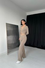 Bej Triko Takım - Görsel 2