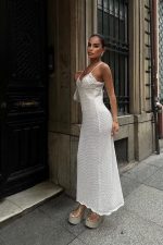 Artesmis Askılı Ajurlu Elbise 2773 - Görsel 3