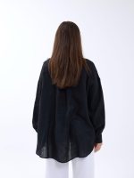 7399 GÖMLEK-SİYAH - Görsel 2