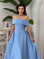 Stars Straplez Elbise - Görsel 3