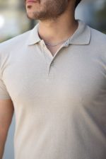Erkek Kısa Kollu Yakalı Tişört - Görsel 3