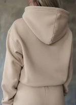 Kadın Uzun Kollu Nope Baskılı Beli Ribanalı Ikili Takım - Görsel 3