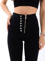 6007 PANTOLON-SİYAH - Görsel 2