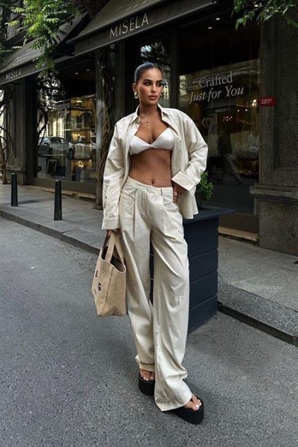 Larissa Çizgili Takım 9766 08