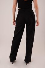 Premium Model Oturtmalı Siyah Pantolon - Görsel 3