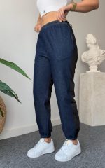 6627 KOT PANTOLON-MAVİ - Görsel 3