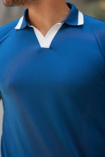 Erkek Hemşire Yaka Kısa Kollu Tişört - Görsel 3