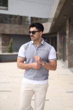 Erkek Polo Yaka Fermuar Detaylı Tişört - Görsel 3