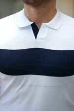 Erkek Yakalı Kısa Kollu Tişört - Görsel 3