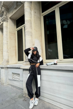 EŞOFMAN TAKIM PARÇALI - Siyah