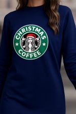 Kadın Uzun Kollu Bisiklet Yaka Viskon Iki Iplik Bluz - Görsel 2