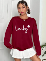 Kadın Uzun Kollu Bisiklet Yaka Viskon Iki Iplik Bluz - Görsel 3