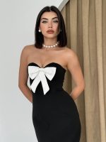 Harvoy Straplez Elbise - Görsel 3