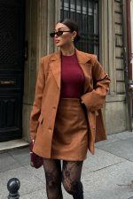 Mini Etekli Süet Takım 9935 - Görsel 3