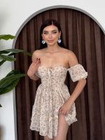 Hans Boyundan Bağlamalı Elbise - Görsel 3