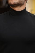 Erkek Balıkçı Yaka Modal Kumaş Esnek Kazak - Görsel 3