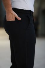 Erkek Beli Bağcıklı Jogger Pantolon - Görsel 3