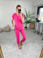 Kadın Bisiklet Yaka Paça Pensli Aerobin Kumaş İkili Takım - Görsel 2