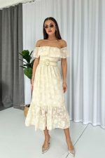 Reget Kemerli Elbise - Görsel 3