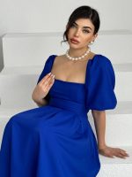 Benjamin Çan Etekli Midi Boy Elbise