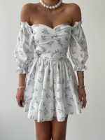 Rucka Belden Bağlamalı Mini Elbise - Görsel 2