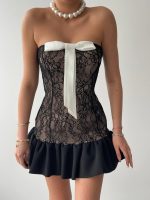 Vencover Straplez Elbise - Görsel 2