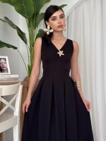 Late Yıldız Detaylı Elbise - Görsel 3