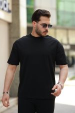 Erkek Kısa Kollu Basic Oversize Tshirt