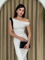 Jovani Omuz Detaylı Elbise