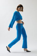 Oversize Triko Bluz Pantolon Takım - Görsel 3