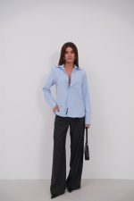 Vatkalı Oversize Gömlek