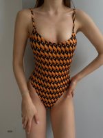 Askılı Desenli Mayo - Görsel 3