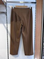 Poly Viscose Yüksek Bel Pervazli Pantolon - Görsel 3