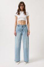 Düşük Bel Straight Jean - Görsel 2