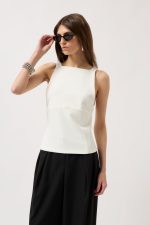 Sırt Kurdele Detay Bluz - Görsel 3