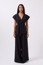 Bağcık Detay Yelek - Görsel 2