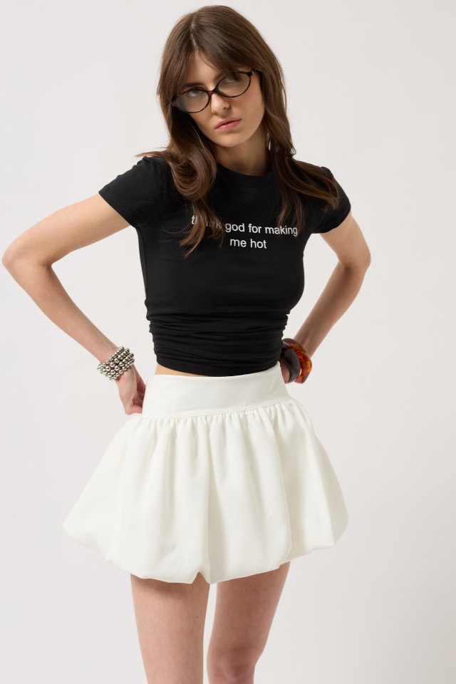 BL682d097a993cc682d097a993cf Balon Detay Mini Etek - Görsel 1