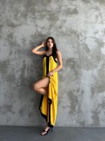 Askılı Maxi Boy Elbise - Görsel 2